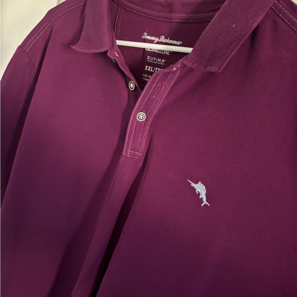 Tommy Bahama Purple Polo Shirt